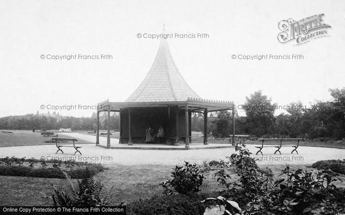 Photo of Lytham, Lowther Gardens Bandstand 1895