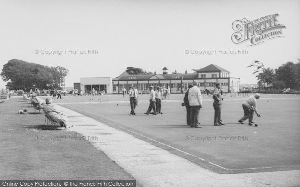 Photo of Lytham, Lowther Gardens, Bowling Green And Pavilion c.1960