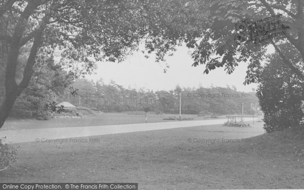 Photo of Lytham, Lowther Gardens c.1955