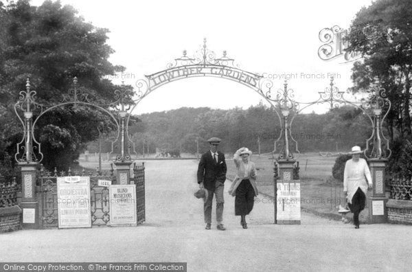 Photo of Lytham, Lowther Gardens Entrance 1921