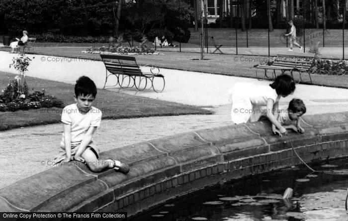 Photo of Lytham, Lowther Gardens, Lily Pond c.1960