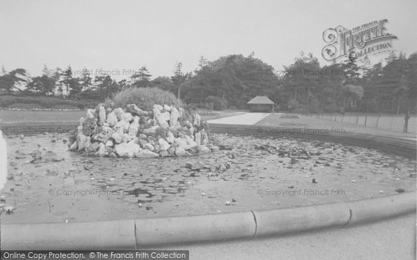 Photo of Lytham, Lowther Gardens, Ornamental Pond c.1950