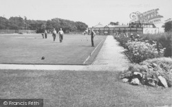 Lowther Gardens, The Bowling Green c.1955, Lytham