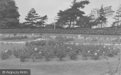 Lowther Gardens, The Rose Gardens c.1950, Lytham