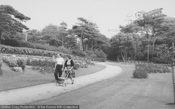 Photo of Lytham, Lowther Gardens, The Rose Gardens c.1960