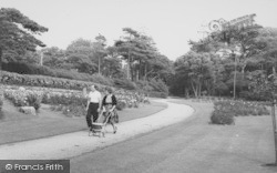 Lowther Gardens, The Rose Gardens c.1960, Lytham