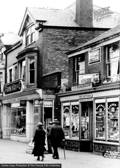 Photo of Lytham, Shops, Clifton Street 1923