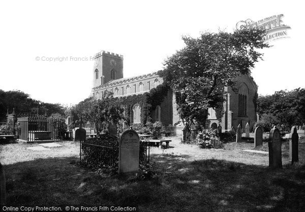 Photo of Lytham, St Cuthbert's Church 1890