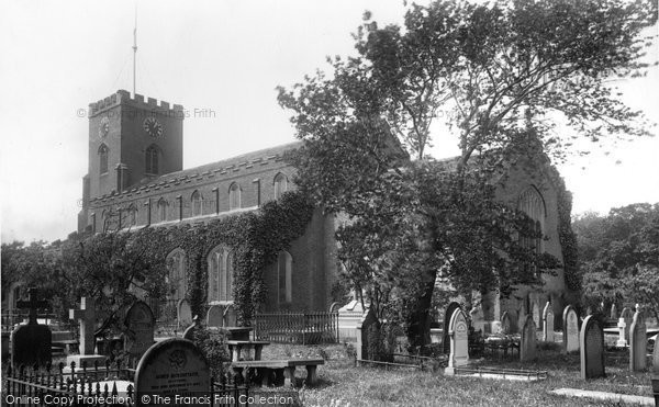 Photo of Lytham, St Cuthbert's Church 1894