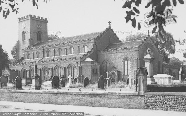 Photo of Lytham, St Cuthbert's Church c.1960