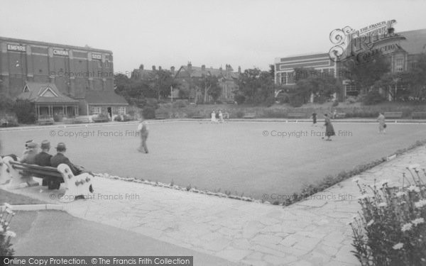 Photo of Lytham, The Bowling Green c.1955