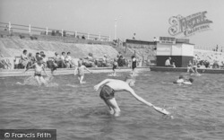 The Children's Paddling Pool c.1960, Lytham