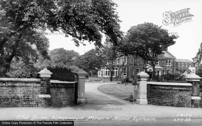 Photo of Lytham, The Drive, Westwood Miners Home c.1955