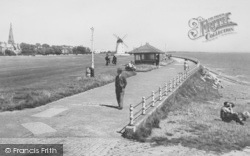 The Green And Windmill c.1955, Lytham