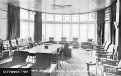 The Large Lounge. 'westwood' Miners Convalescent Home c.1955, Lytham