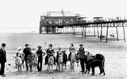 The Pier And Donkeys 1914, Lytham