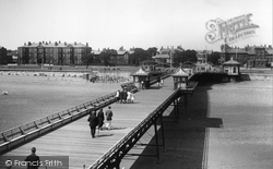 The Pier And West Beach 1924, Lytham