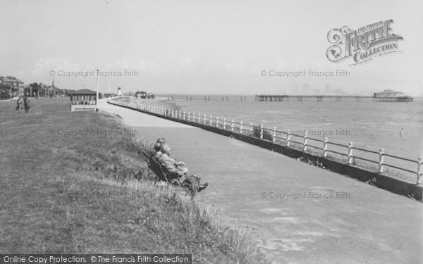 Photo of Lytham, The Promenade And Green c.1955
