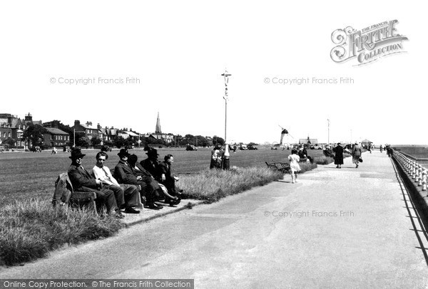 Photo of Lytham, The Promenade And Greens c.1955