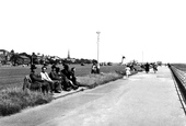 The Promenade And Greens c.1955, Lytham
