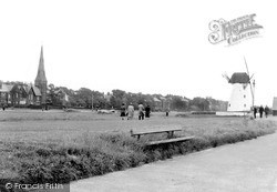 The Windmill And Green c.1950, Lytham