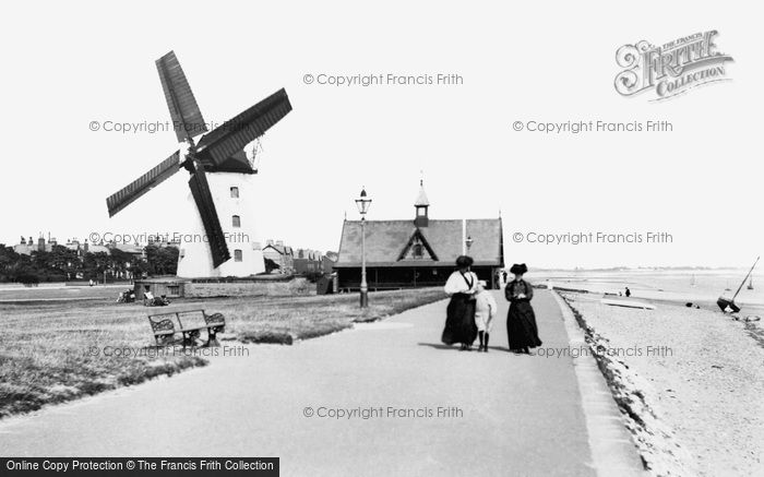 Photo of Lytham, The Windmill And Lifeboat House 1907