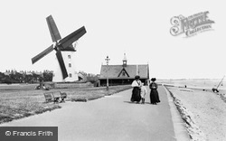 The Windmill And Lifeboat House 1907, Lytham