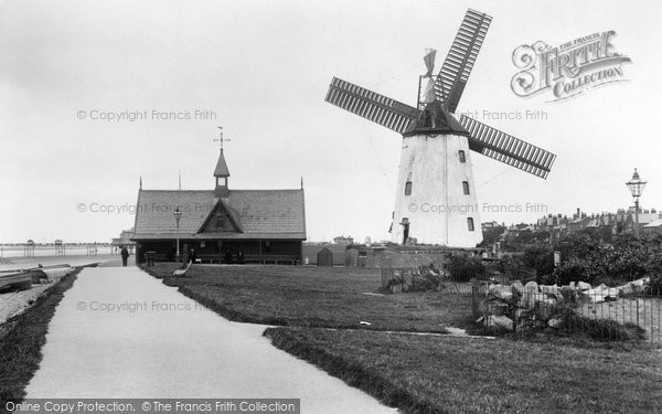 Photo of Lytham, The Windmill And Lifeboat House 1907