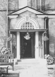 'westwood', Miners Convalescent Home, Entrance c.1960, Lytham