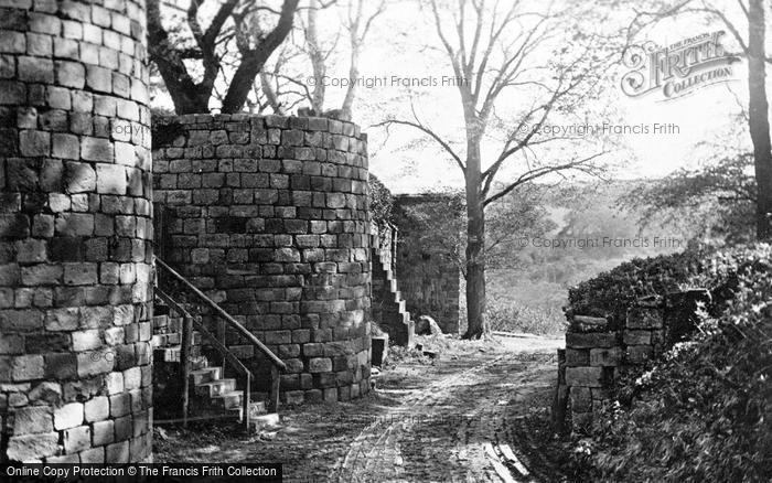 Photo of Lythe, Old Mulgrave Castle c.1923