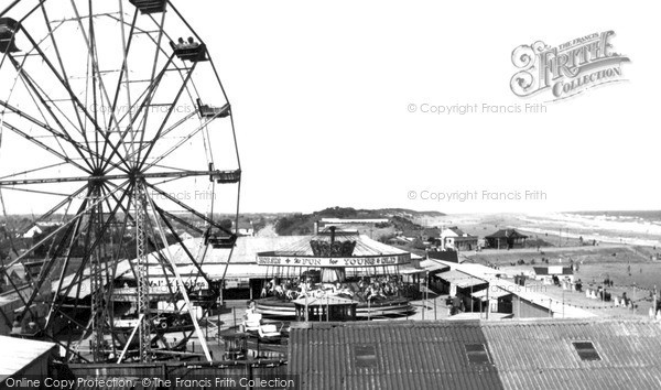 Photo of Mablethorpe, Butlins Amusement Park c.1950