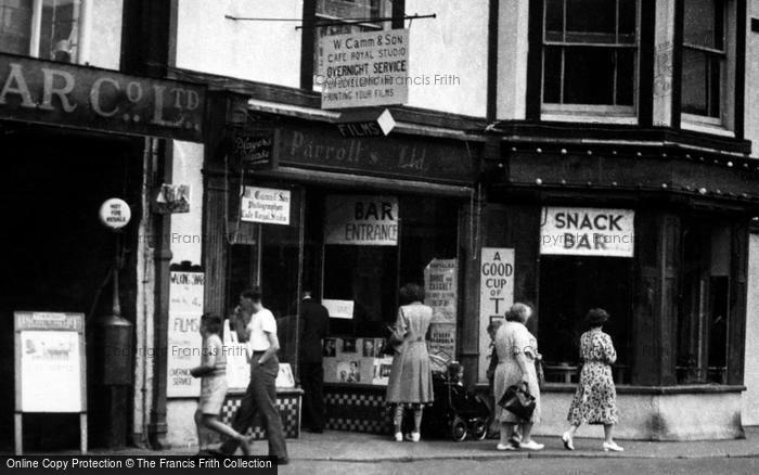 Photo of Mablethorpe, Café, High Street c.1950