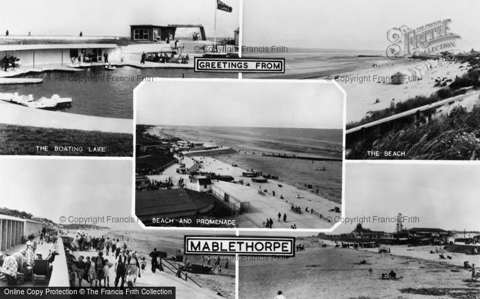 Photo of Mablethorpe, Composite c.1955