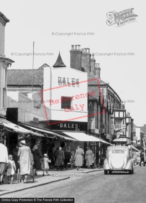 Photo of Mablethorpe, Dales, High Street c.1955