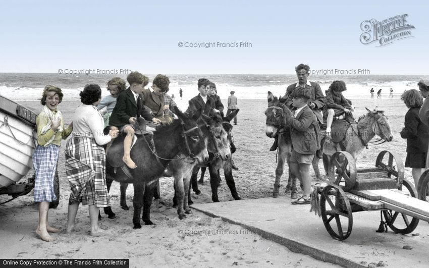 Mablethorpe, Donkey Rides c1950
