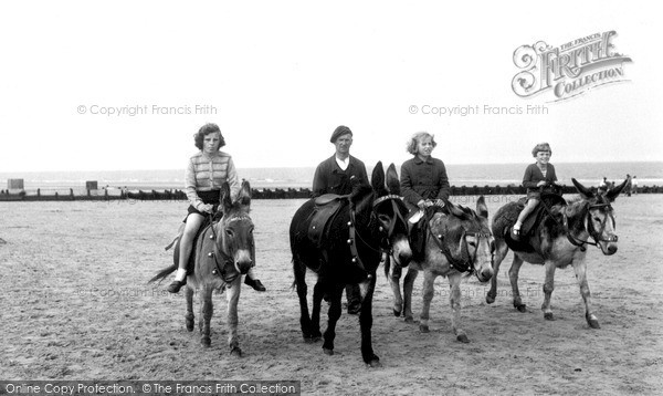 Photo of Mablethorpe, Donkey Rides c.1955