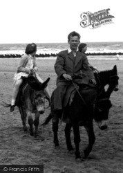 Donkey Rides On The Beach c.1950, Mablethorpe