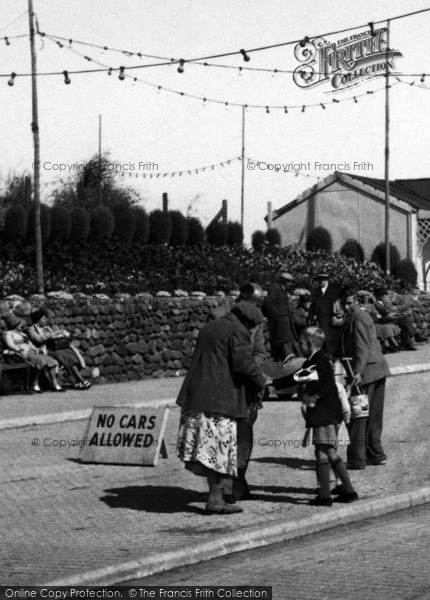 Photo of Mablethorpe, Giving Pocket Money c.1950