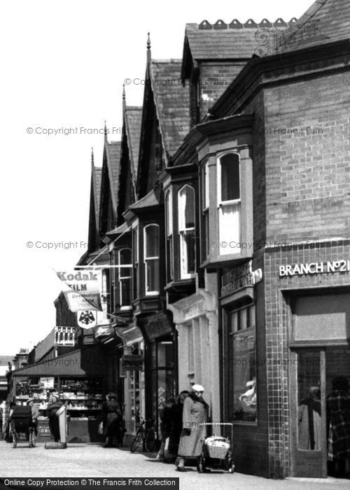 Photo of Mablethorpe, High Street Shops  c.1955