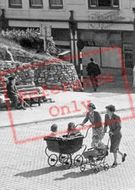 Mothers Pushing Prams, High Street c.1950, Mablethorpe