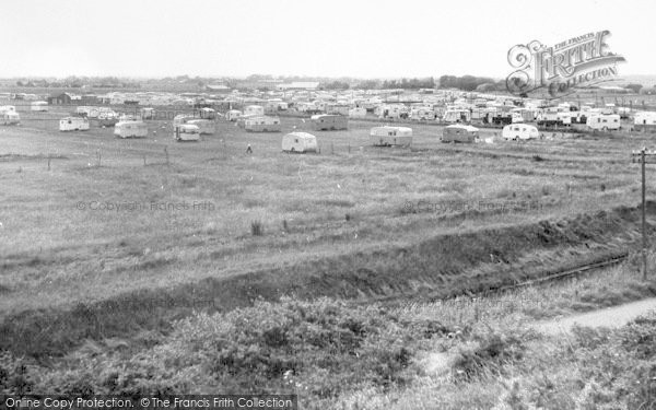 Photo of Mablethorpe, North End, Caravan Camp c.1955