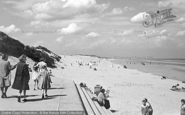 Photo of Mablethorpe, North End Of Promenade c.1950