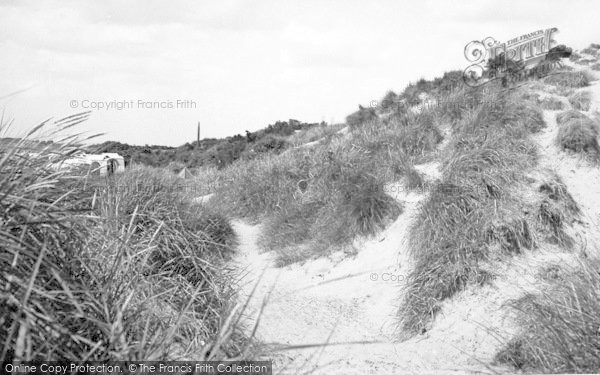 Photo of Mablethorpe, North End, The Sand Dunes And Camp c.1950