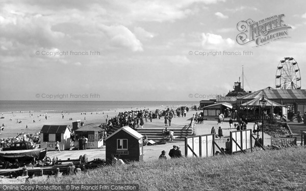 Photo of Mablethorpe, South Promenade c.1950