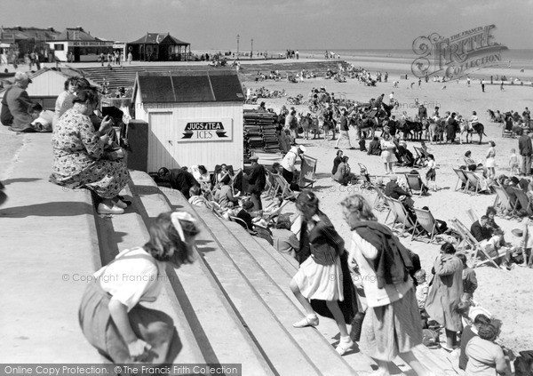 Photo of Mablethorpe, The Beach c.1950