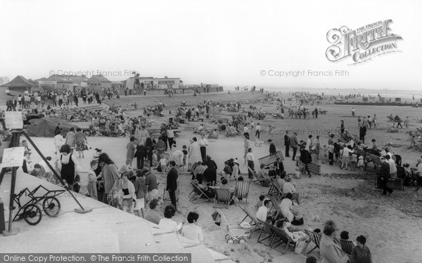 Photo of Mablethorpe, The Beach c.1955