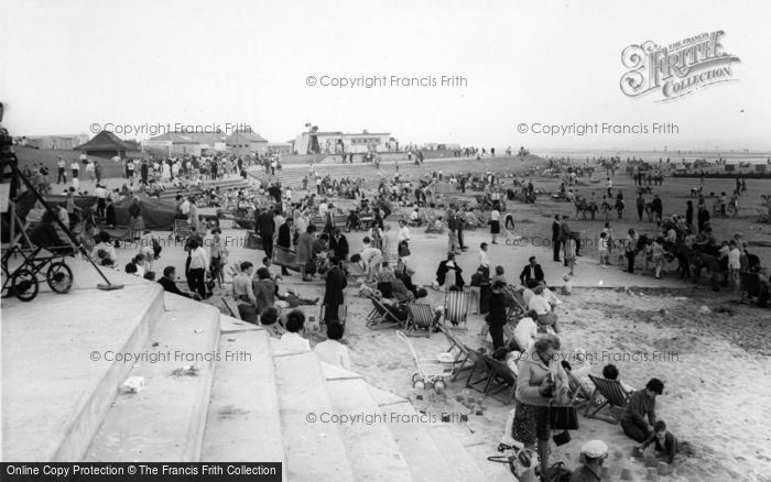 Photo of Mablethorpe, The Beach c.1955