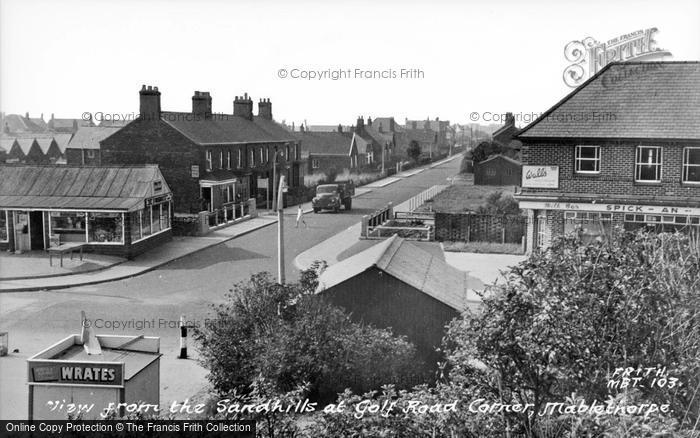 Photo of Mablethorpe, View From Sandhills At Golf Road Corner c.1955