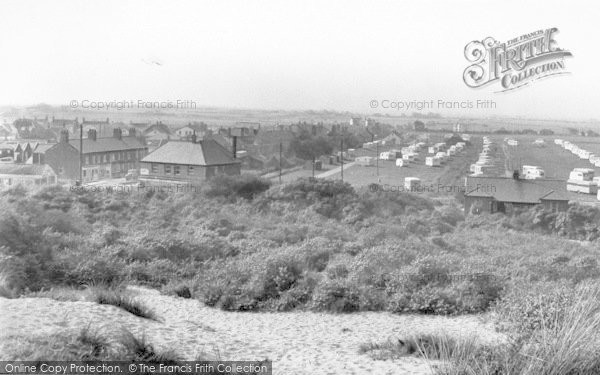 Photo of Mablethorpe, View From The Sandhills At Golf Road Corner c.1955