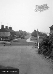 View From The Sandhills At Golf Road Corner c.1955, Mablethorpe
